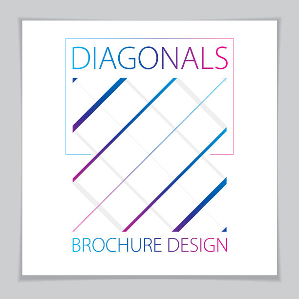 极简的封面小册子设计几何图片下载