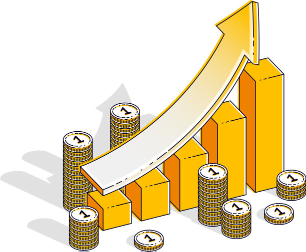 成功和收入增长概念增长图图片下载