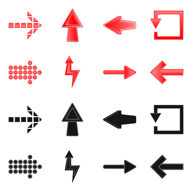 设计元素和箭头符号图片下载