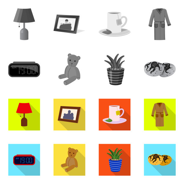 设计梦想和夜晚的图标收集图片下载