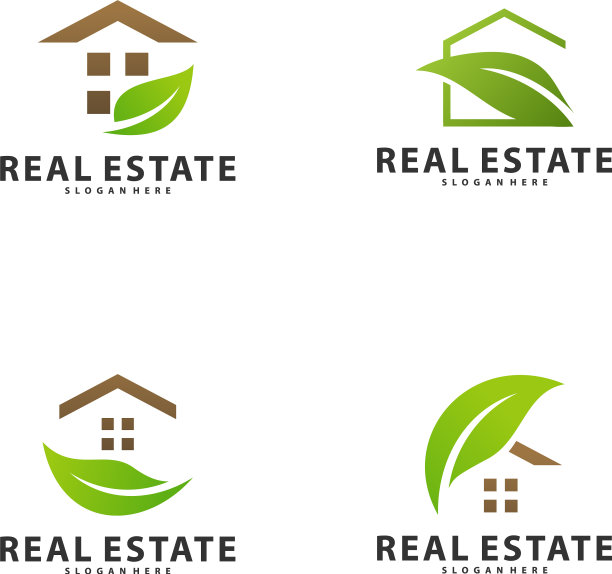 设定自然建筑理念标志模板现代图片下载