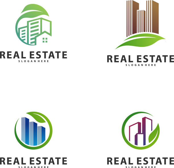 设定自然建筑理念标志模板现代图片下载