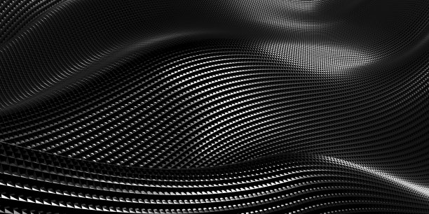 金属抽象波状液体背景图片下载