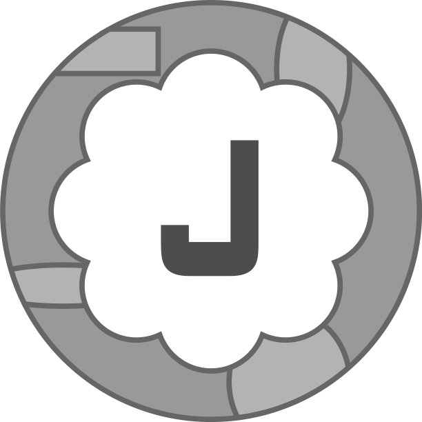 J字母logo模板设计图片下载