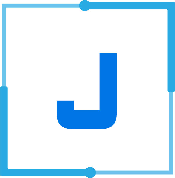J字母logo模板设计图片下载