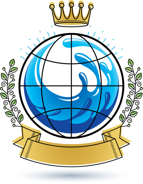 海洋清新主题logo水清洗图片下载