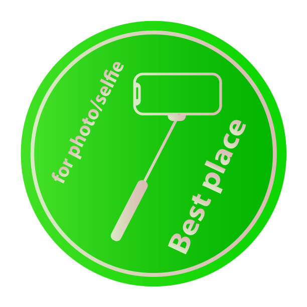 允许的标志是放置自拍杆的最佳地点图片下载