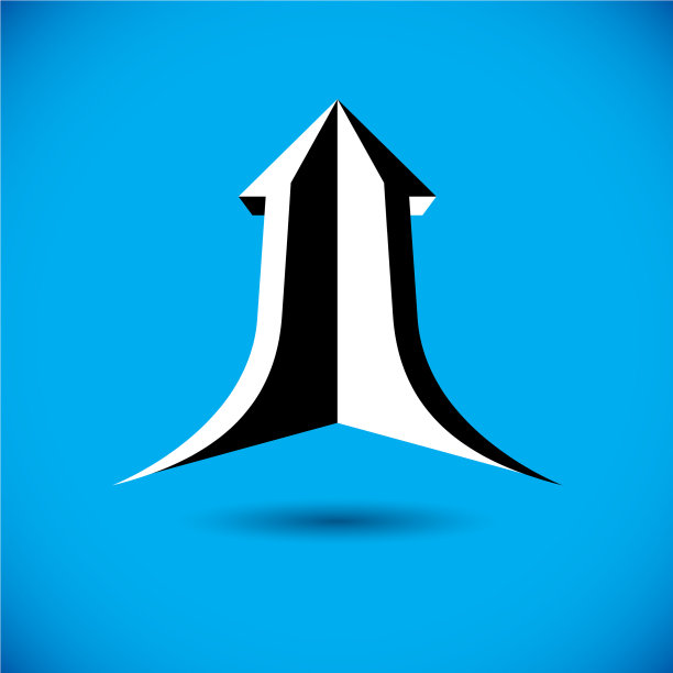 冉冉的企业发展标志箭公司图片下载