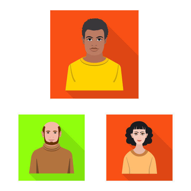 剖面和肖像符号图片下载