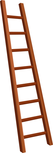 简单的阶梯向左倾斜图片下载