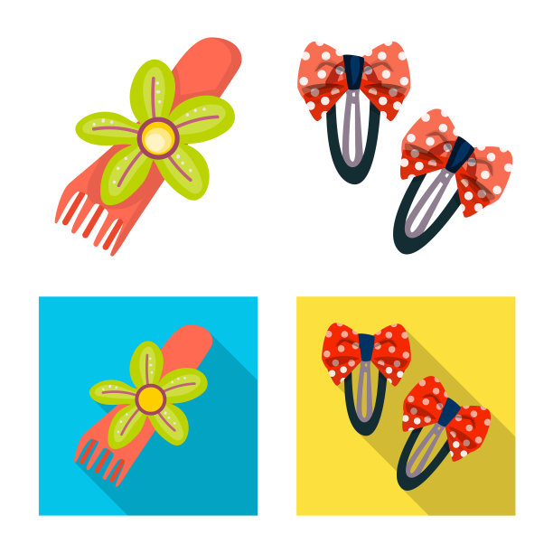 孤立对象美与时尚偶像集图片下载