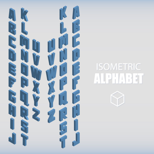 将等距数字设置为蓝色图片下载