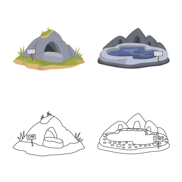 自然和有趣的图标集图片下载