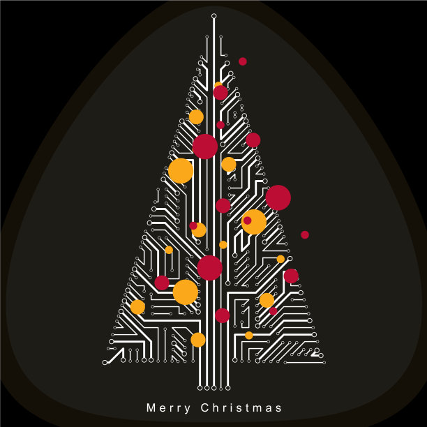 艺术图形数码圣诞树制作利用图片下载