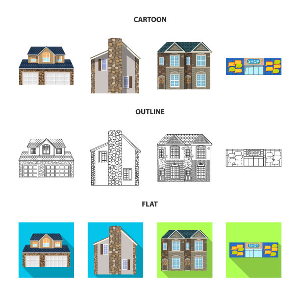 孤立的对象建设和前面的符号图片下载