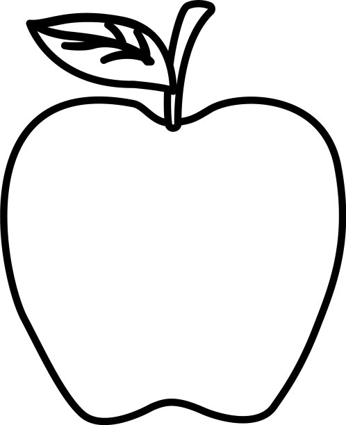 孤立苹果果实设计图片下载
