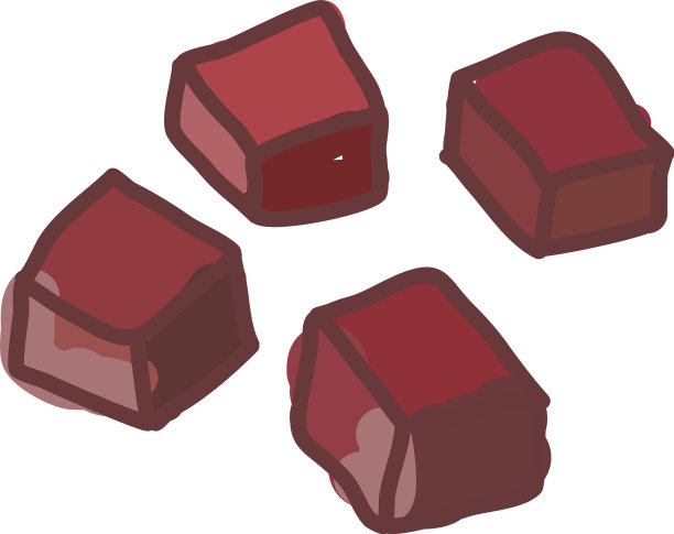 白色背景上的烤肉图片下载