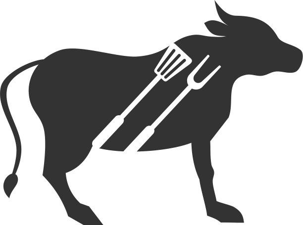 牛肉牛标识标识模板设计图片下载