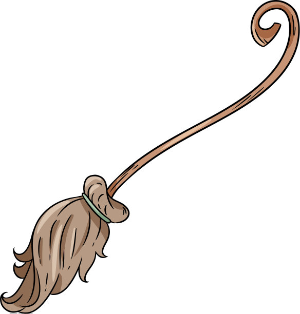 可爱的扫帚涂鸦快乐万圣节相关图片下载