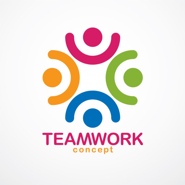 用团队精神和友谊理念创造图片下载