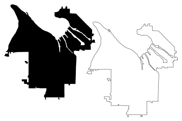 美国的塔科马市，美国的城市图片下载