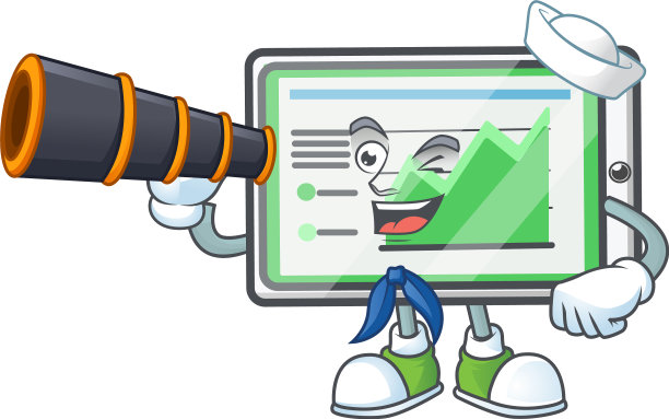 水手与双筒海图水平表图片下载