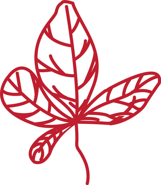 秋叶植物季节性孤立的图标图片下载