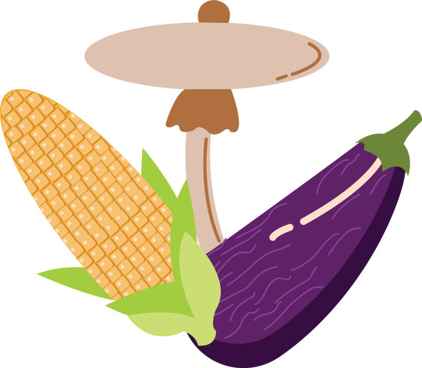 冬菇玉米茄子秋菜图片下载