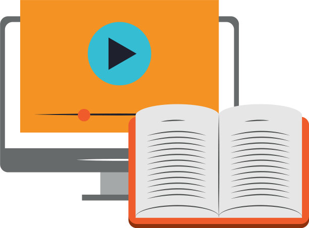 电脑及书籍设计图片下载