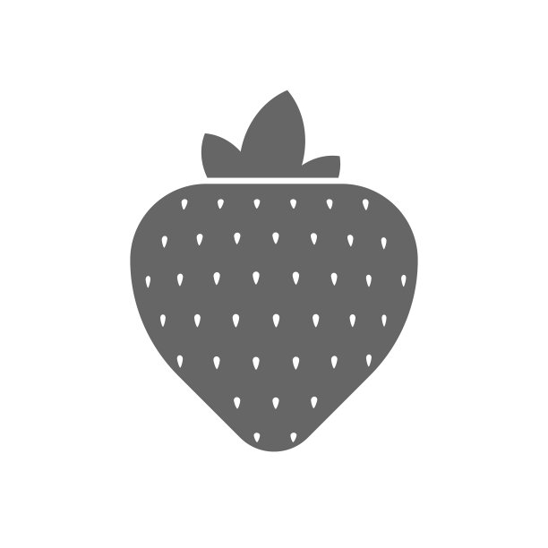 草莓孤立在白色背景eps图片下载