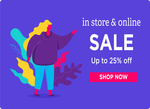 销售网络横幅广告图片下载