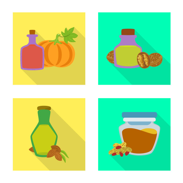 瓶子和玻璃图标设置图片下载