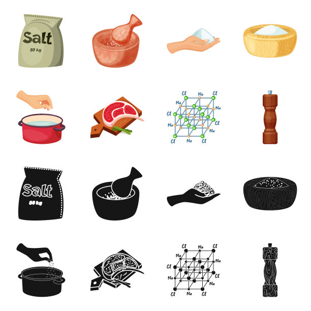 烹饪和海洋标志集图片下载