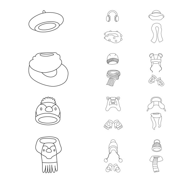 孤立物体冬季和寒冷的象征图片下载