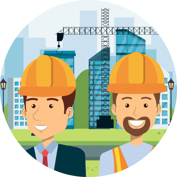 工程师与建设者的工作人员图片下载