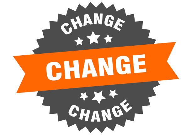 改变符号改变橙黑圆形带图片下载