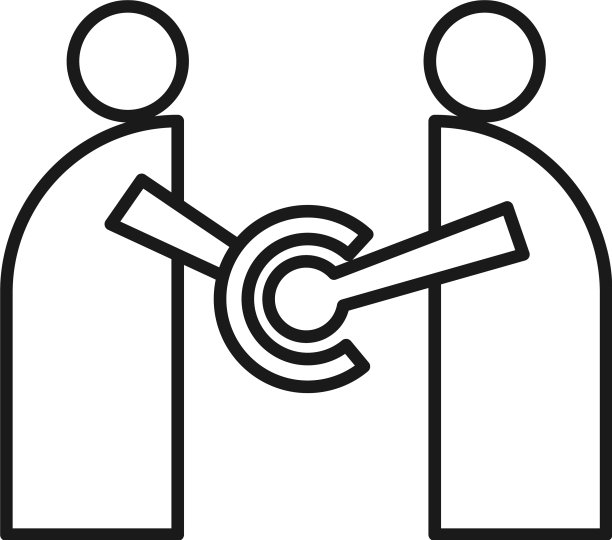 人们握手承诺团队合作图片下载