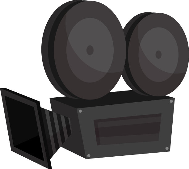 复古电影摄影机上的白色图片下载