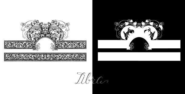 天秤座或天平星座图片下载