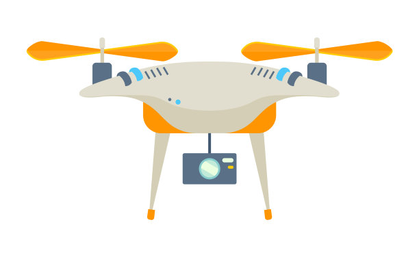 无人机或四旋翼无人机无线设备图片下载