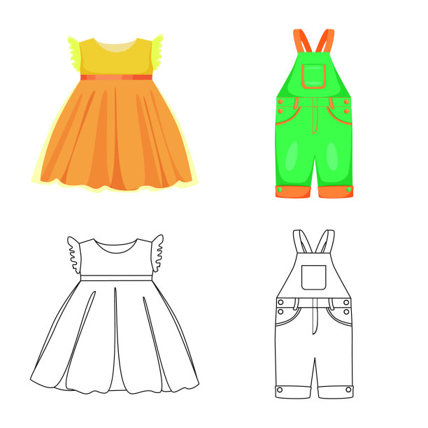 时尚服装标志图片下载