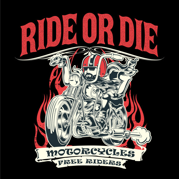 骑motorcyes古董图片下载