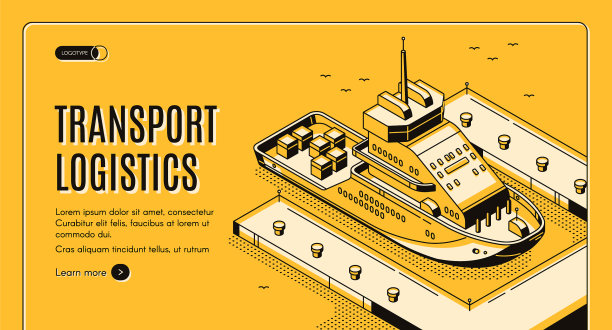 运输物流船舶港口交付公司图片下载