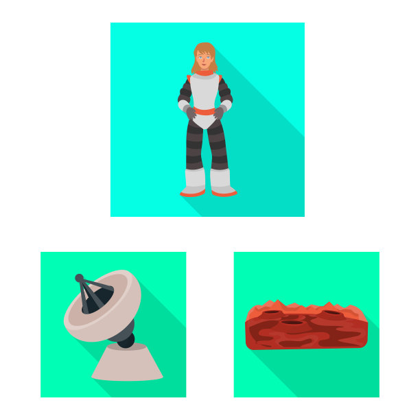 设计科学与宇宙标志集图片下载