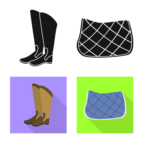 隔离对象设备和骑标志集图片下载