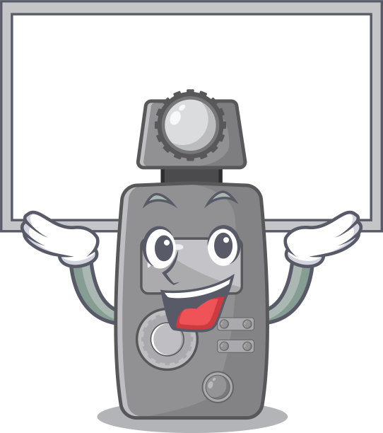 Up board light meter character shape吉祥物图片下载