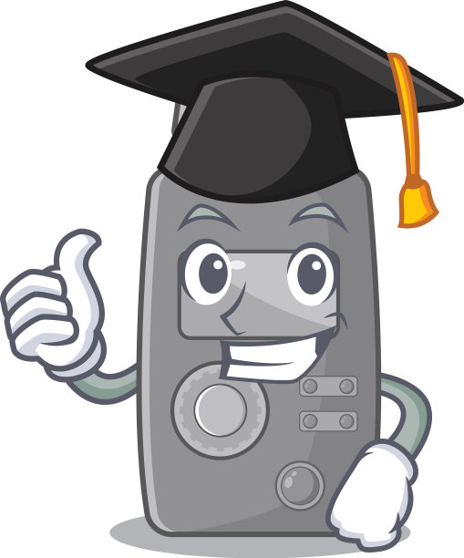 毕业照度表与卡通隔离图片下载