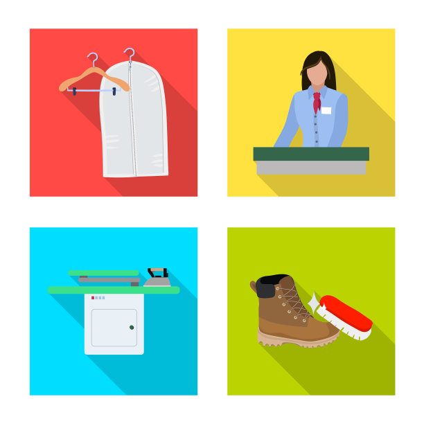 洗衣和清洁图标图片下载