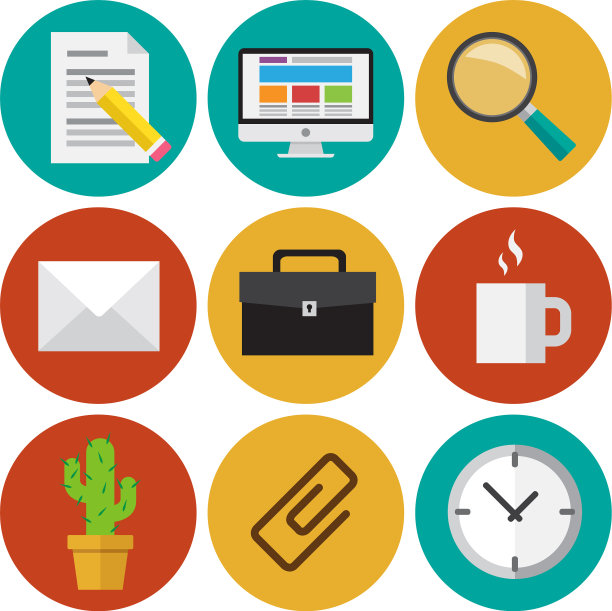 办公室元素2图片下载