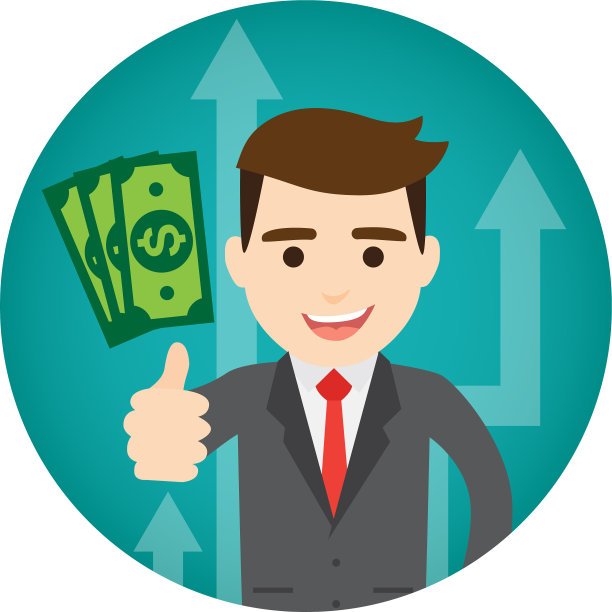 商人赚钱图片下载